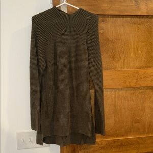 Women's Olive Sweater Dress